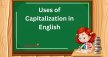 Uses of capitalization in English