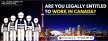 Are You Legally Entitled to Work in Canada?