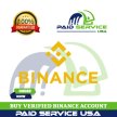 Buy Verified Binance Accounts - Paid Service Usa