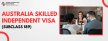 Australia Skilled Independent Visa (Subclass 189)