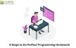 Know 9 Steps to Do Perfect Programming Homework