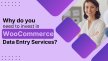 Why do you need to invest in WooCommerce Data Entry Services?