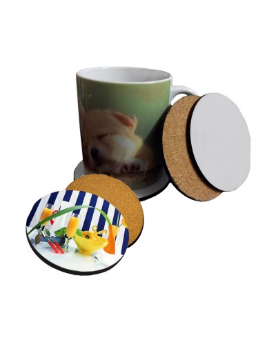 Tea Coaster Cork- Square - Available In Stock
