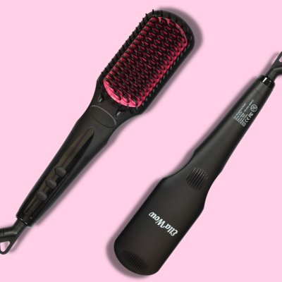 Best Hair Straightener | Ionic Hair Straightener Brush - Ellawow