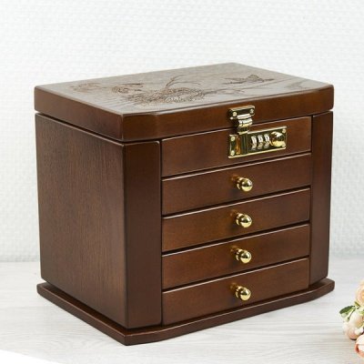 Unlock the Possibilities of Style and Security with a Jewelry Box with Lock