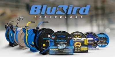 Solid Rubber Wheel Chocks - BluBird Industries Inc
